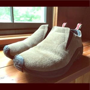 Merrell Suede Moc Slip-On shoes, size 6.5